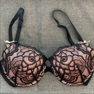 Betsey Johnson lace bra.